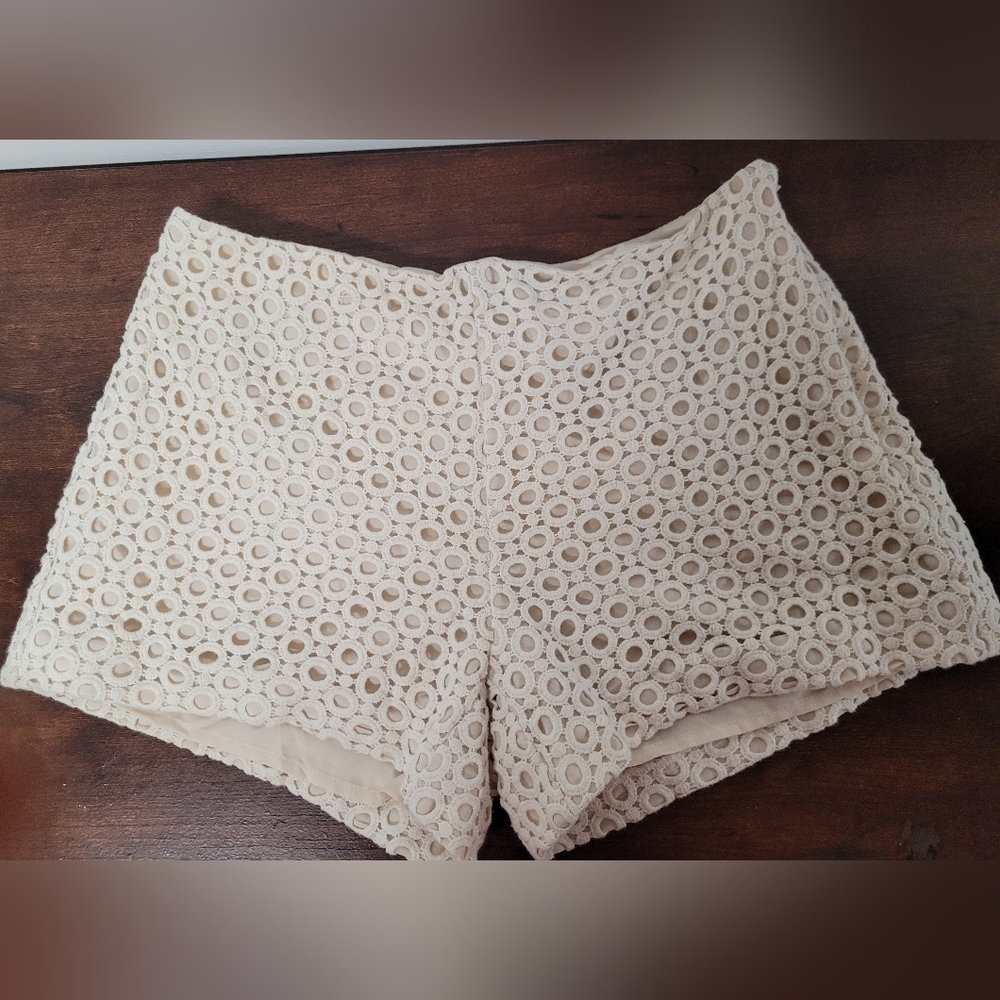 Banana Republic 0P Eyelet Daisy Duke Shorts